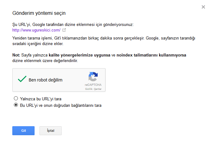 Google Gibi Getir